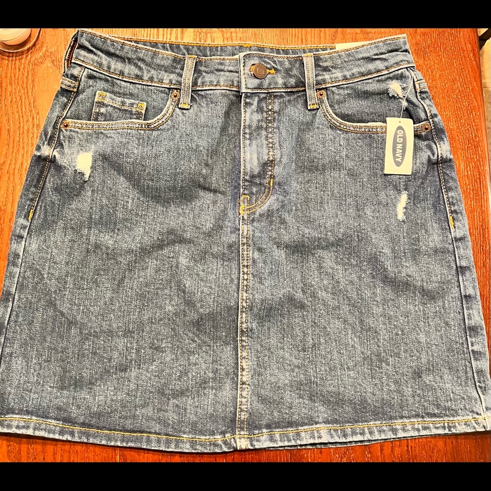 Old Navy Jean Skirt